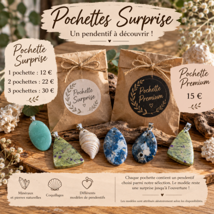 Pochettes Surprise – Pendentif à découvrir